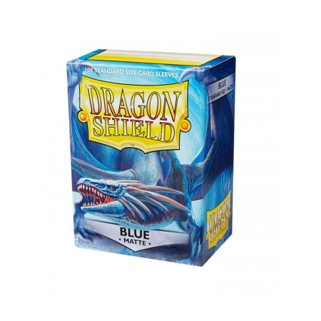 Fundas Standard Matte Azul (100 Fundas) Dragon Shield