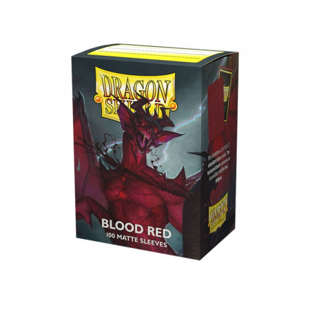 Fundas Standard Matte Simurag Rojo (100 Fundas) Dragon Shield