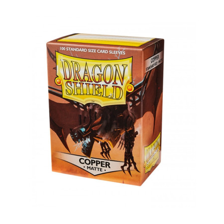 Fundas Standard Matte Cobre (100 Fundas) Dragon Shield