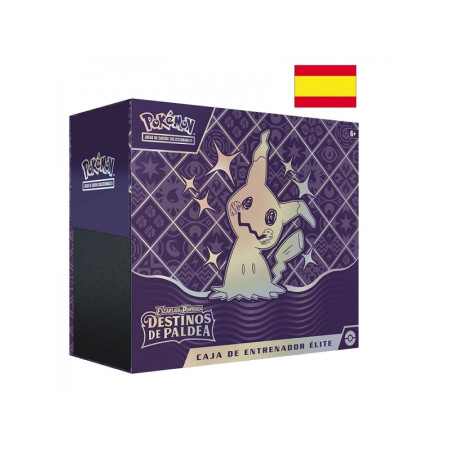 Caja Entrenador Elite Destinos de Paldea SV 4.5 Español