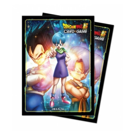 Fundas Standard Bulma, Vegeta Y Trunks Dragon Ball Super (65 Fundas) Ultra Pro