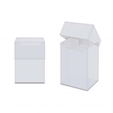 Caja De Mazo Deck Box Transparente Ultra Pro